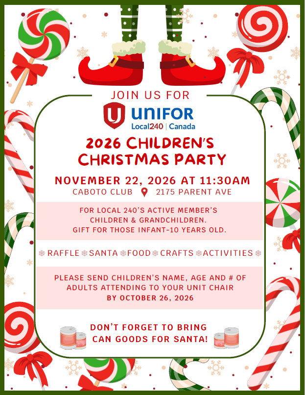 2026 Children's Christmas Party Invite