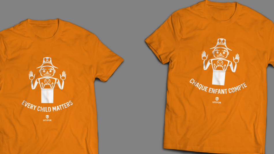 orange shirts