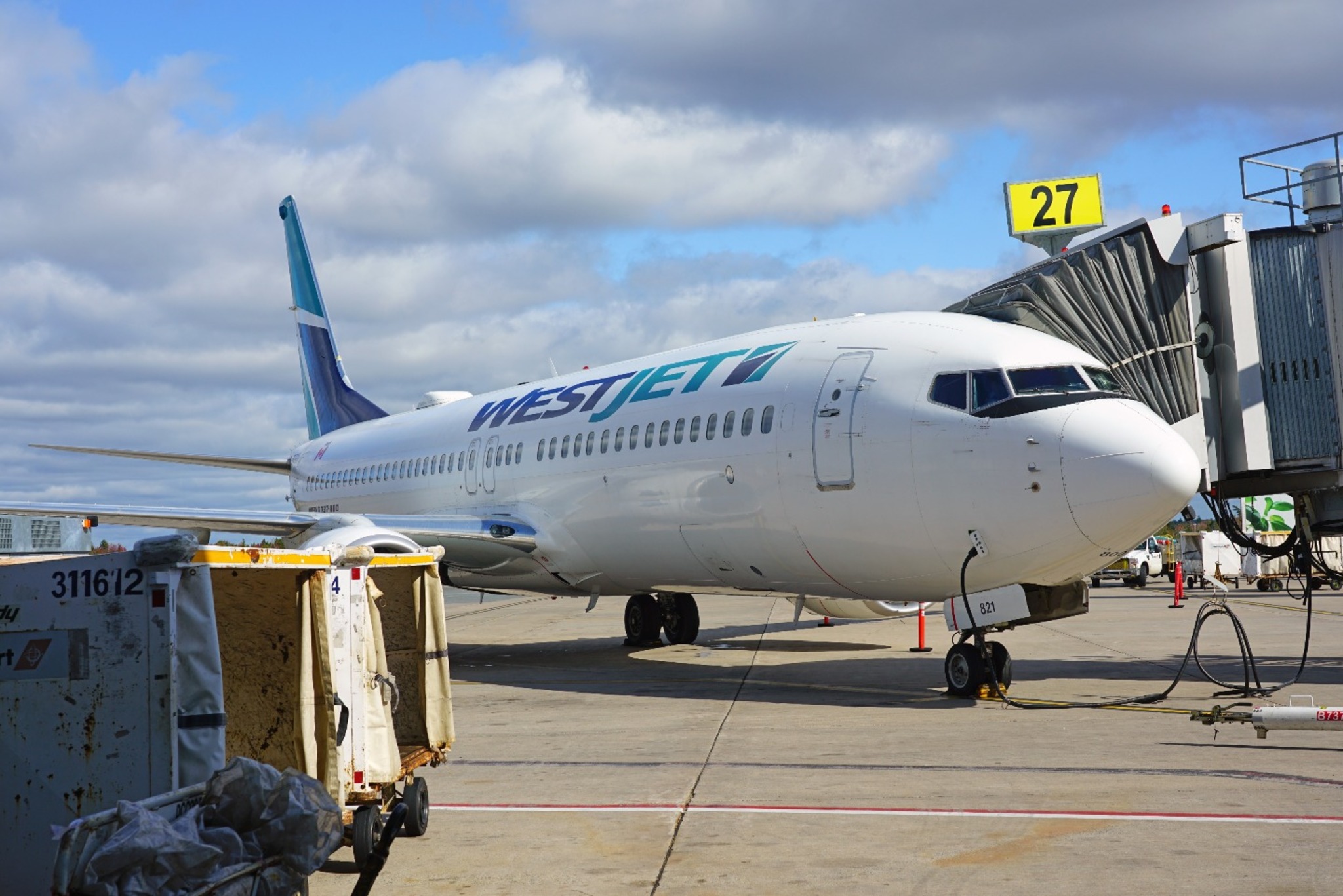 Westjet banner