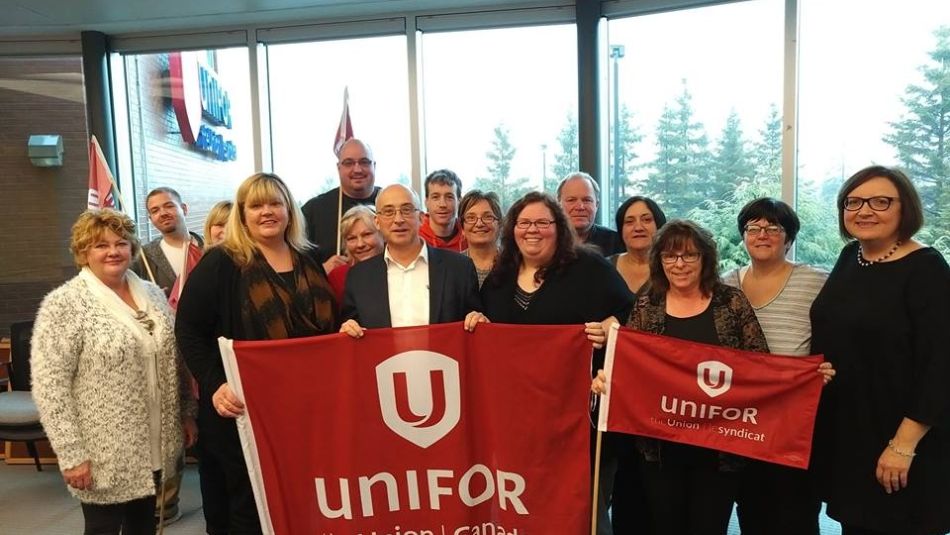 ong-term care workers meet with opposition parties