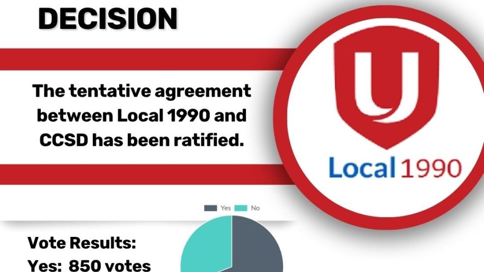 Ratification Vote Results
