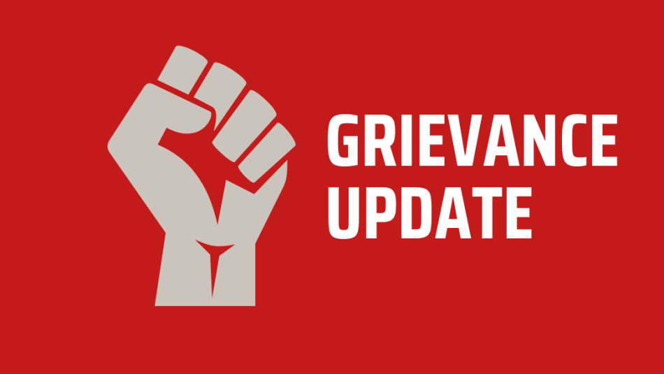 Red background with a fist in solidarity