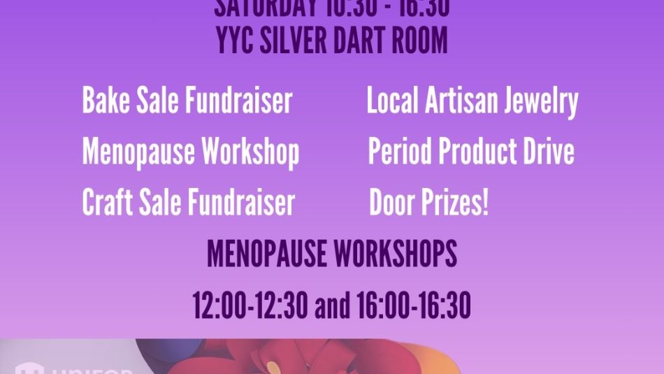 International Women's Day Poster for the event in YYC