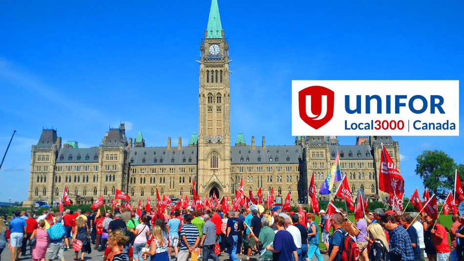 Unifor Local 3000 Banner