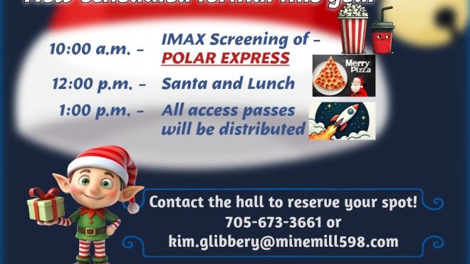 Childrens Christmas Party Poster